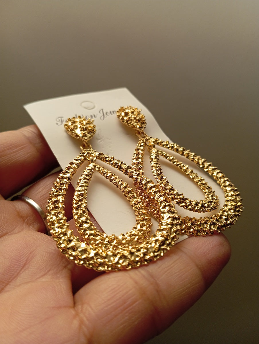Boucles d'oreille d'inspiration ethnique: Maliba