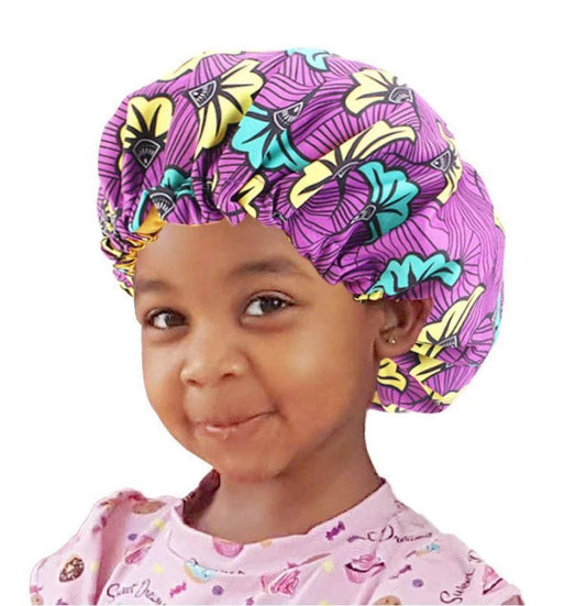 Bonnet Enfant Reversible en Satin - RevSat17