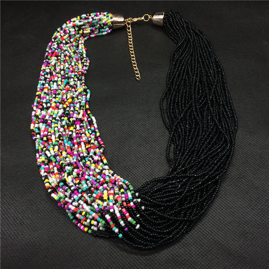 Inspiration Ethnique Collier de Perle Bintou