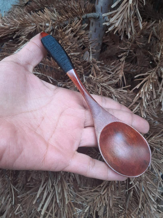 Cuillère à Dessert Duo en Bois