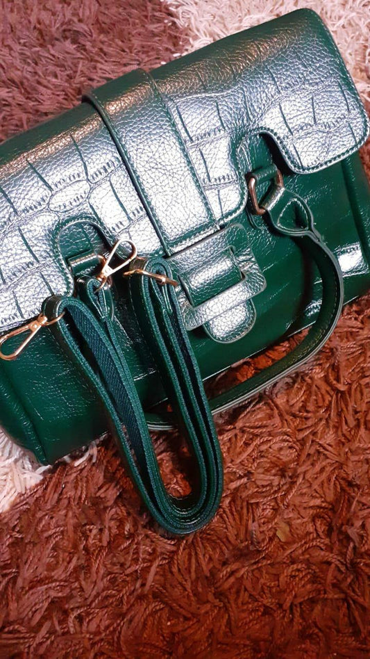 Sac d'inspiration ethnique: l'Intemporel Green