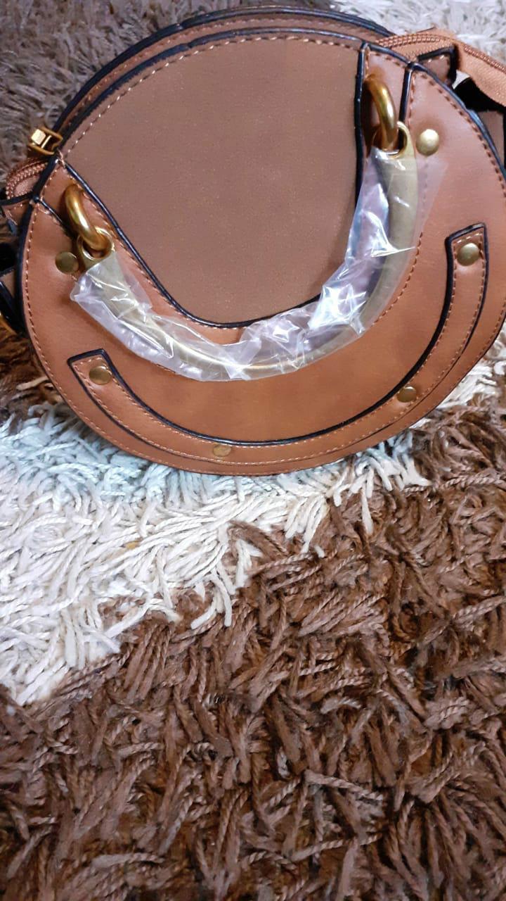 Sac Rond Marron