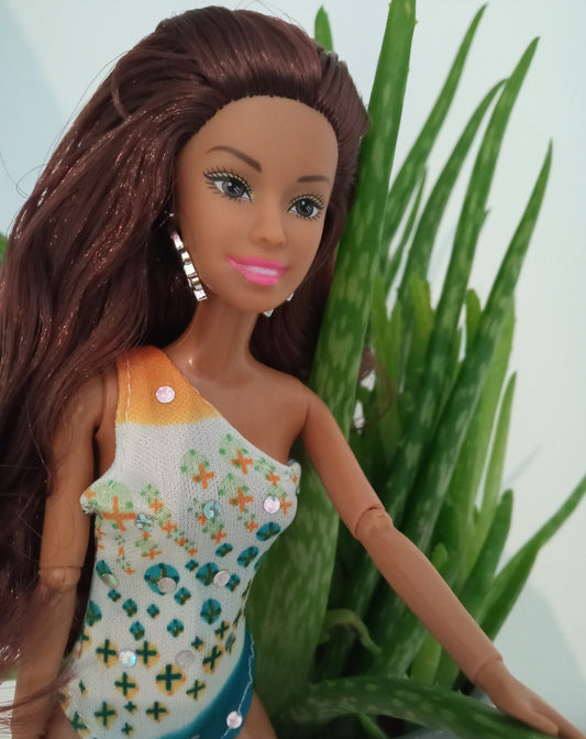 Poupée Gazelle - Djeneba - Articulée de 30 cm