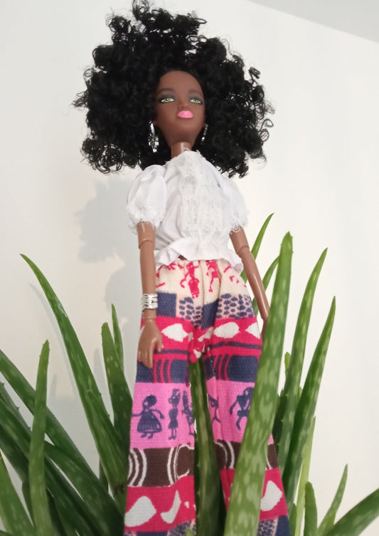 Poupée Gazelle - Fatoumata - Articulée de 30 cm