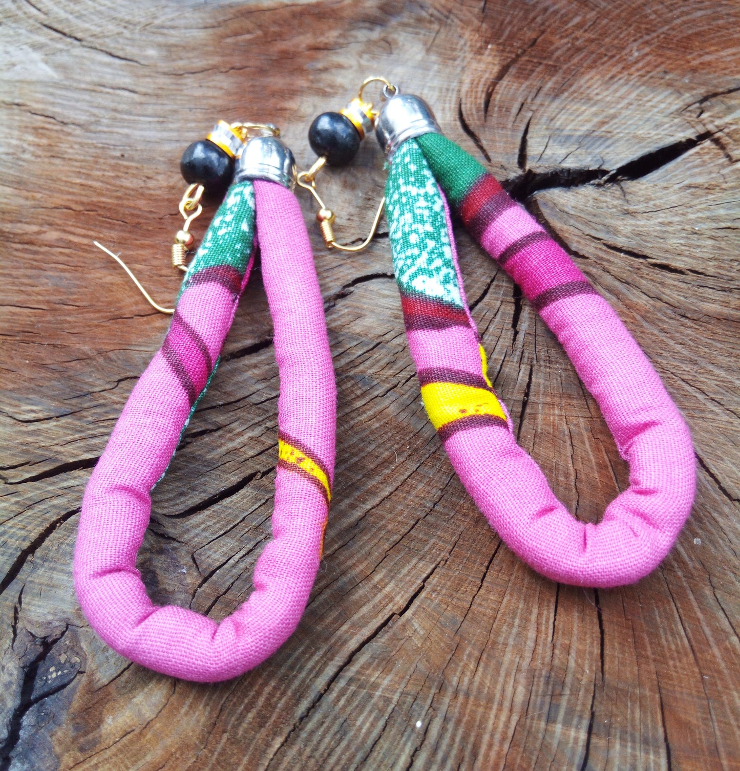 Boucles d'oreille les Dynamiques inspiration-ethnique.fr