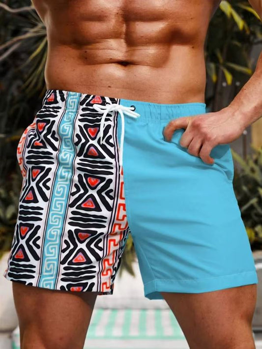 Bermuda Tribal Bleu - Homme