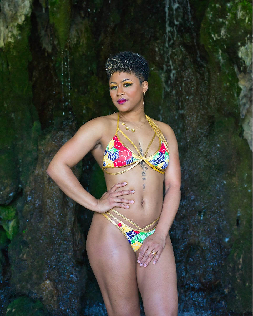 Brésilien Rouge: Maillot de bain 2 Pièces