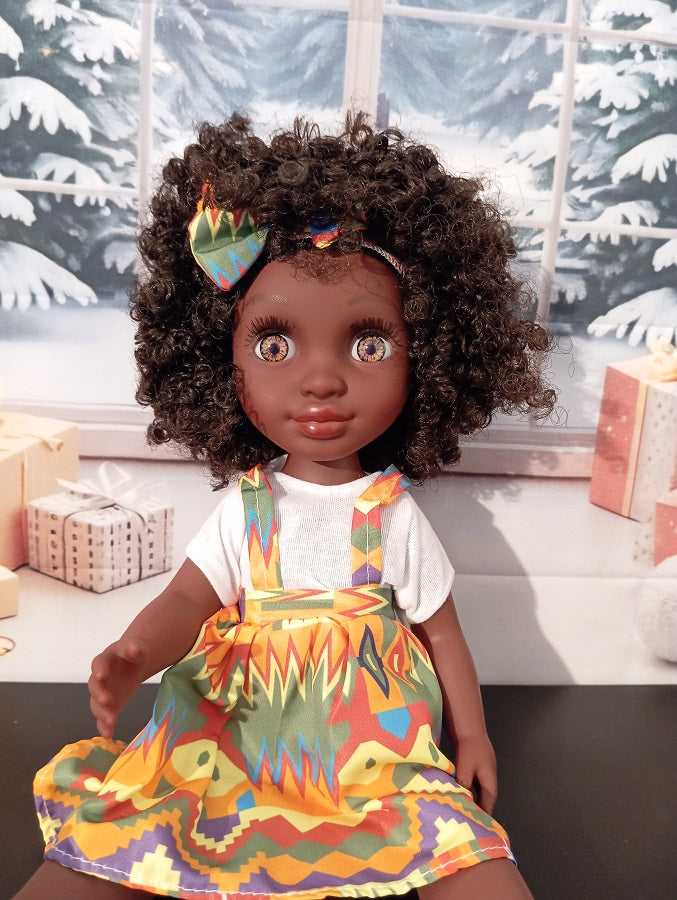 Estrélia: Poupée Articulée de 35 cm