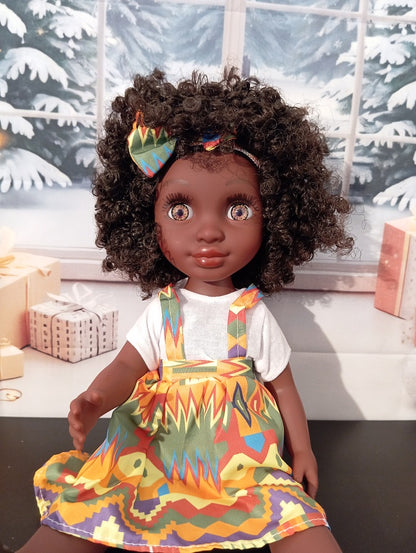 Estrélia: Poupée Articulée de 35 cm
