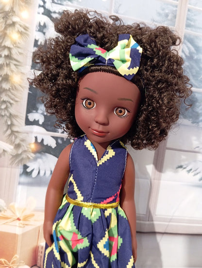 Halima: Poupée Articulée de 35 cm