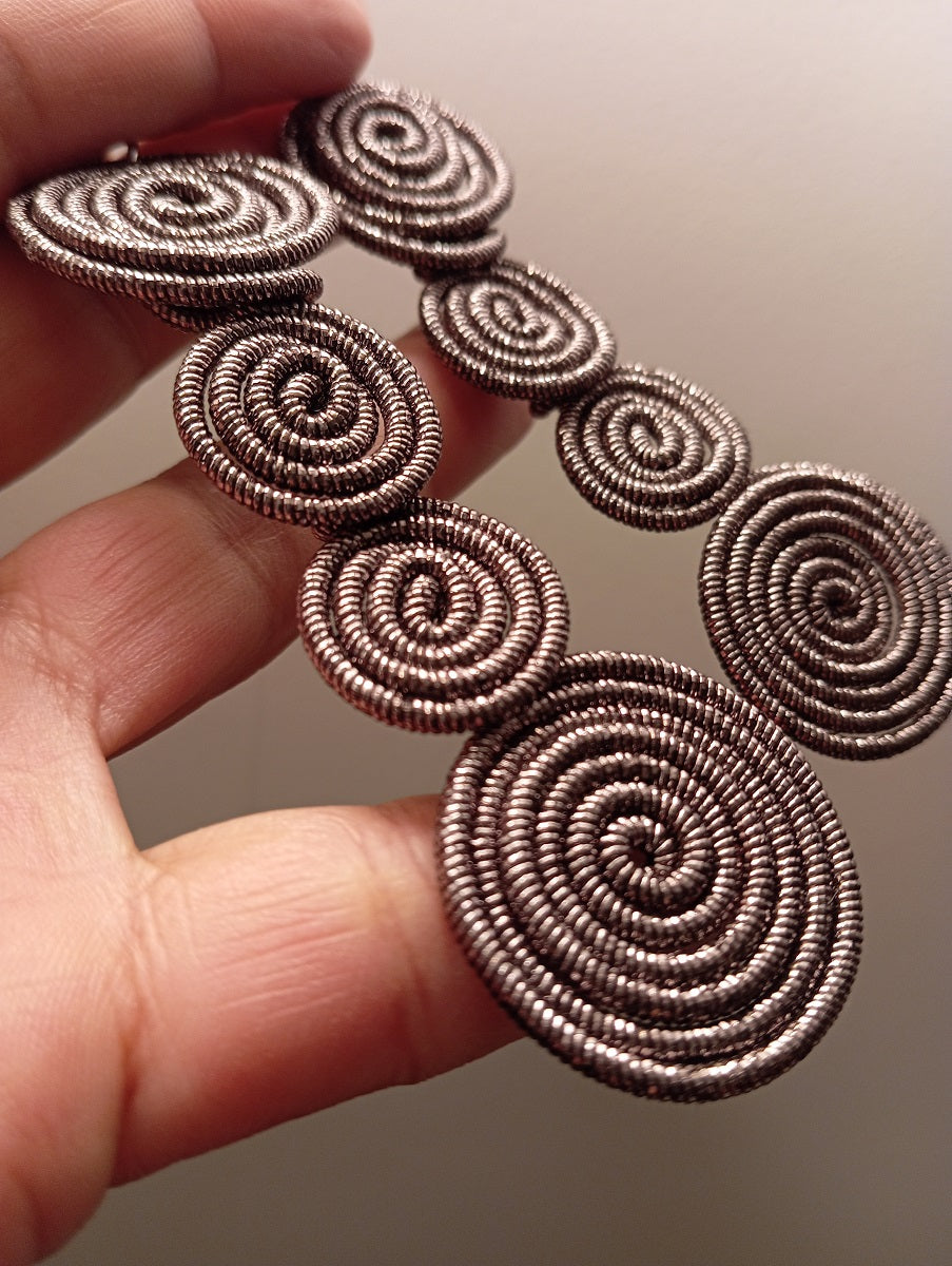 Boucles d'oreille d'inspiration ethnique:  Les Structurées