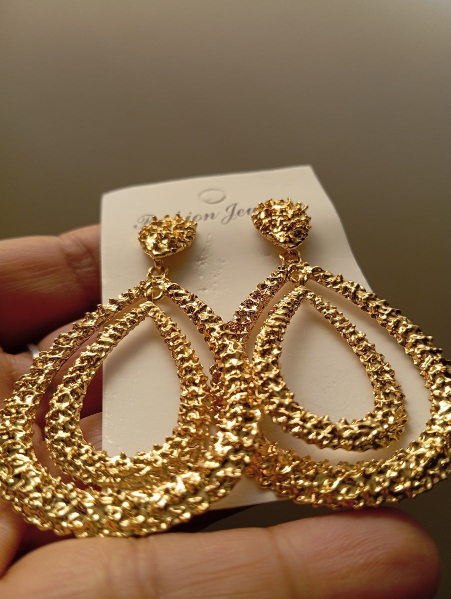 Boucles d'oreille d'inspiration ethnique: Maliba