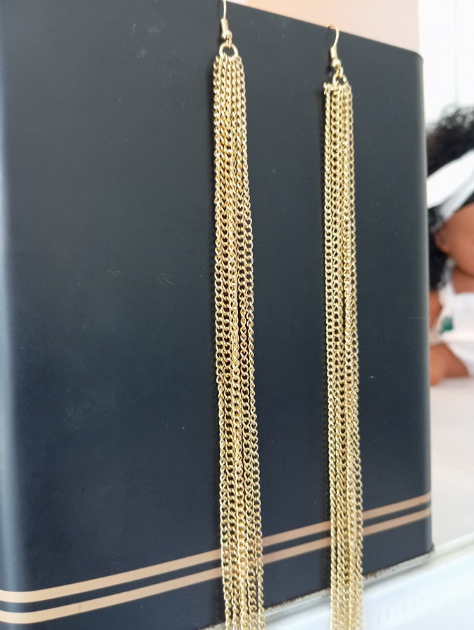 Boucles d'oreille d'inspiration ethnique: la Délicate Brillance