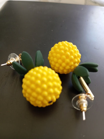 Boucles d'oreille d'inspiration ethnique: Les Citronnelles