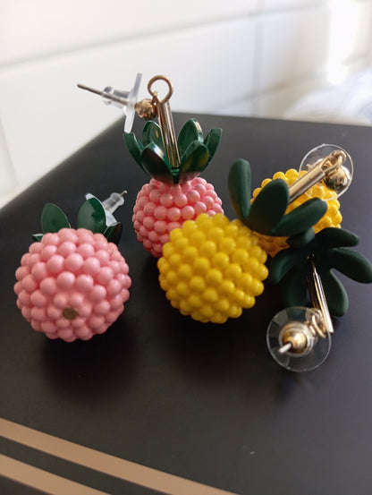 Boucles d'oreille d'inspiration ethnique: Les Citronnelles