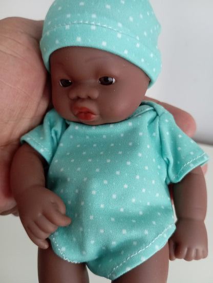 Mon Petit Zoumana: Poupon - Articulé de 20 cm