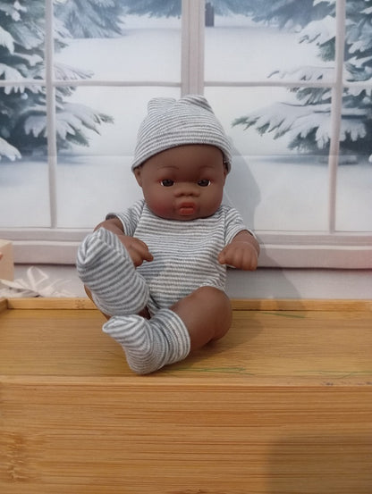 Mon Petit Noa: Poupon - Articulé de 20 cm