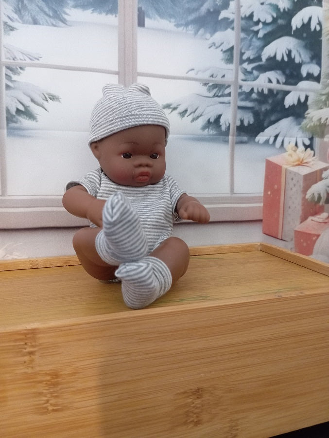 Mon Petit Noa: Poupon - Articulé de 20 cm