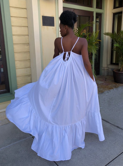 Nuage: Robe Ample Blanche