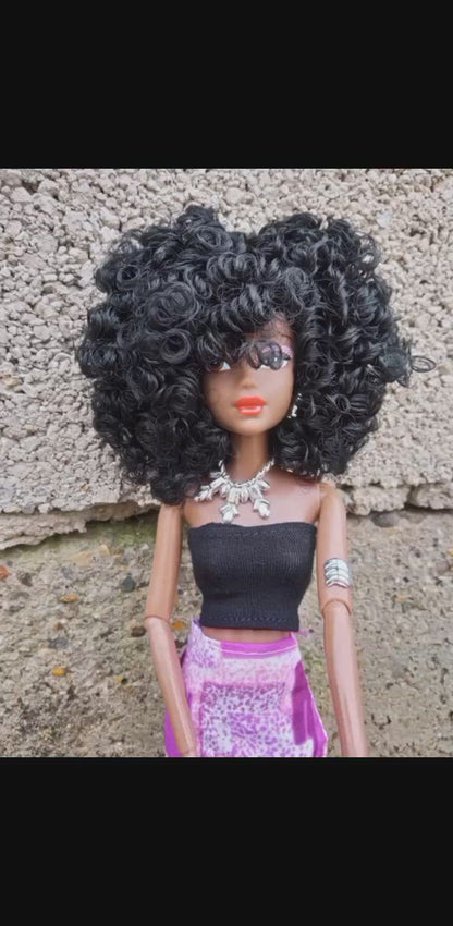 Poupée Gazelle - Fatoumata - Articulée de 30 cm