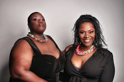 Inspiration Ethnique Collier le Tressé Multicolore