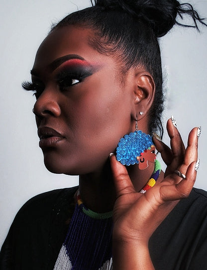 Boucles d'oreille d'inspiration ethnique: Miss Color's