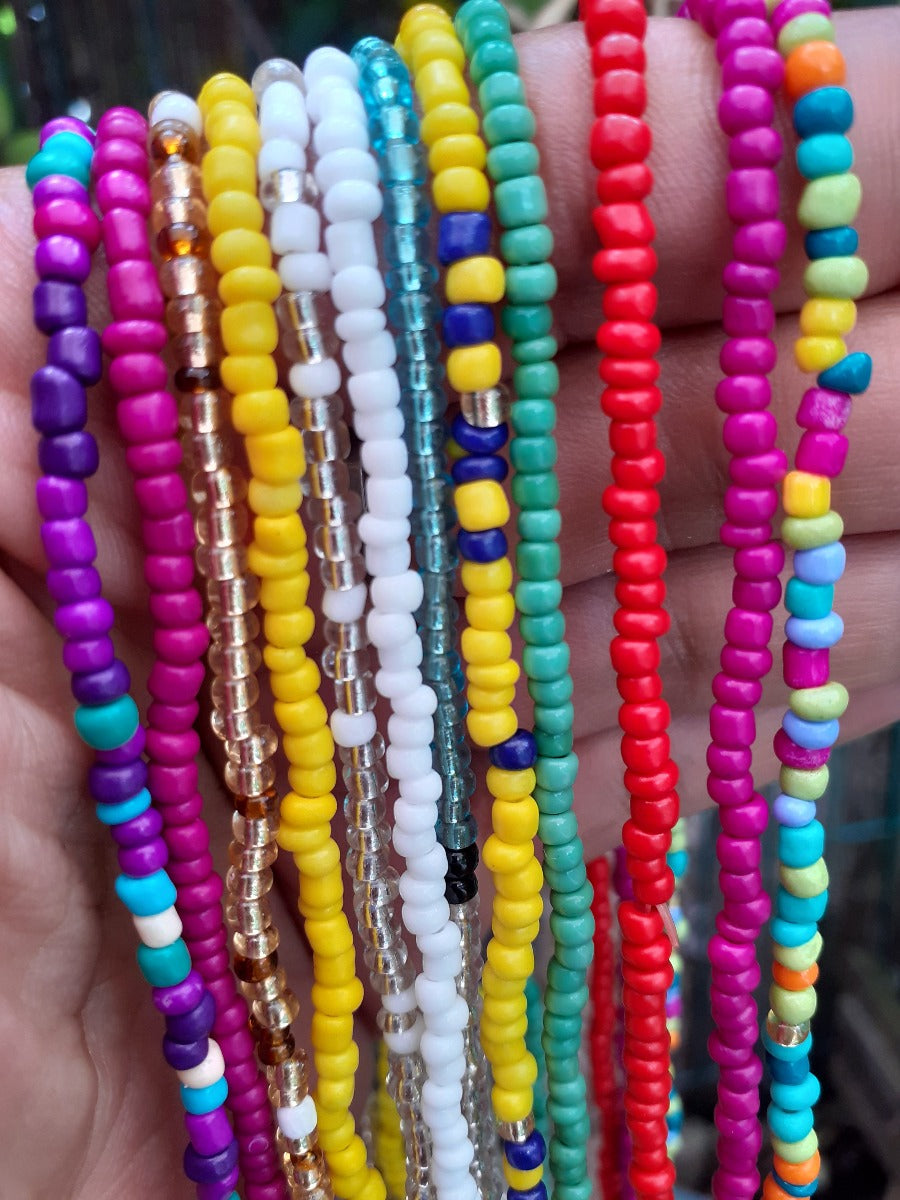 Inspiration Ethnique Baya Perles de Taille Africaine 