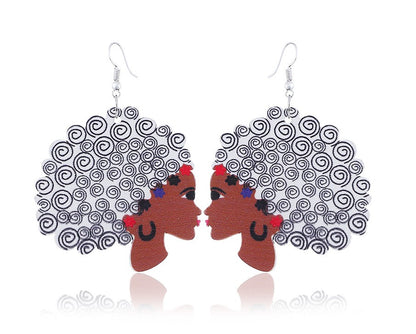 Boucles d'oreille miss color's inspiration-ethnique.fr