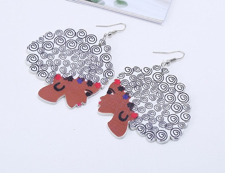 Boucles d'oreille miss color's inspiration-ethnique.fr