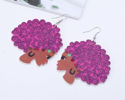 Boucles d'oreille miss color's inspiration-ethnique.fr