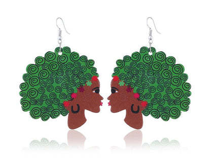 Boucles d'oreille miss color's inspiration-ethnique.fr