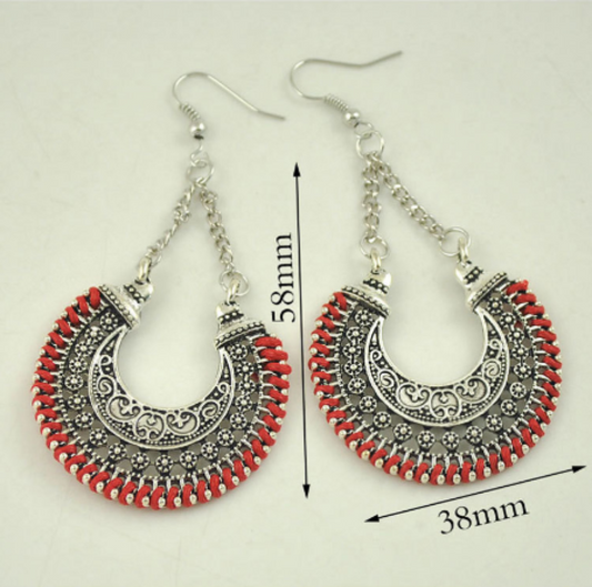 Boucles d'oreille d'inspiration ethnique: Les Bohémiennes
