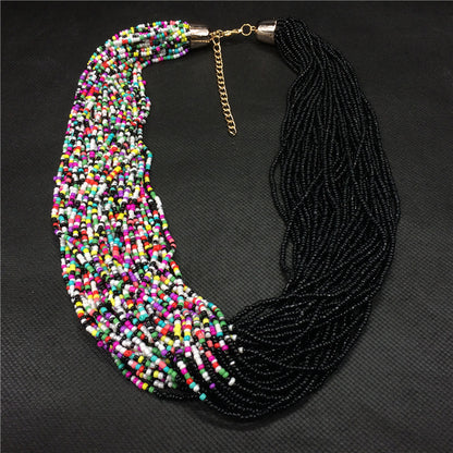 Inspiration Ethnique Collier de Perle Bintou