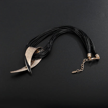 Collier d'inspiration ethnique: l'Interdit Gold