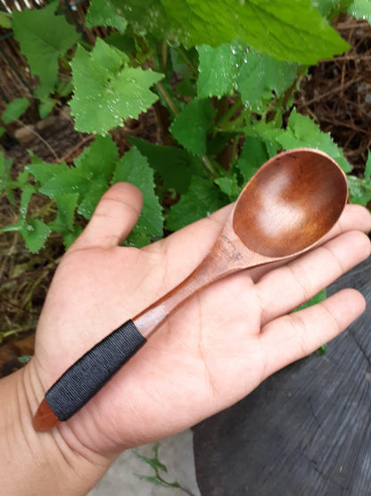 Cuillère à Dessert Duo en Bois