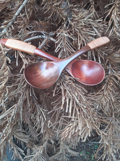Cuillère à Dessert Duo en Bois