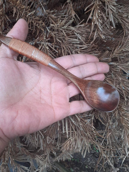 Cuillère à Dessert Duo en Bois