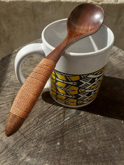 Cuillère à Dessert Duo en Bois
