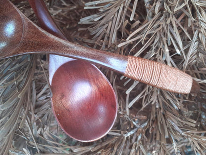 Cuillère à Dessert Duo en Bois