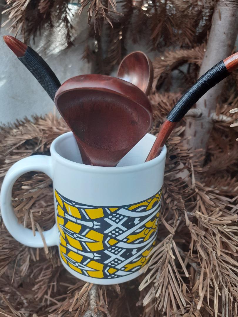 Cuillère à Dessert Duo en Bois