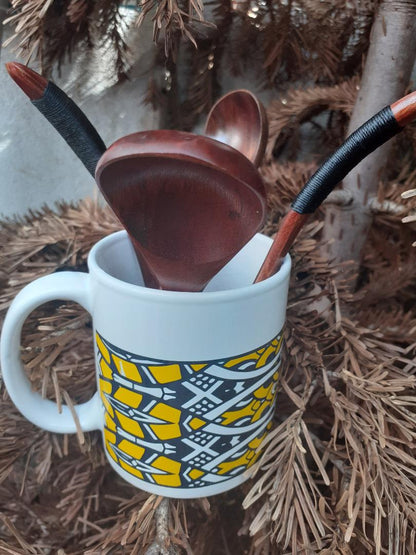Cuillère à Dessert Duo en Bois