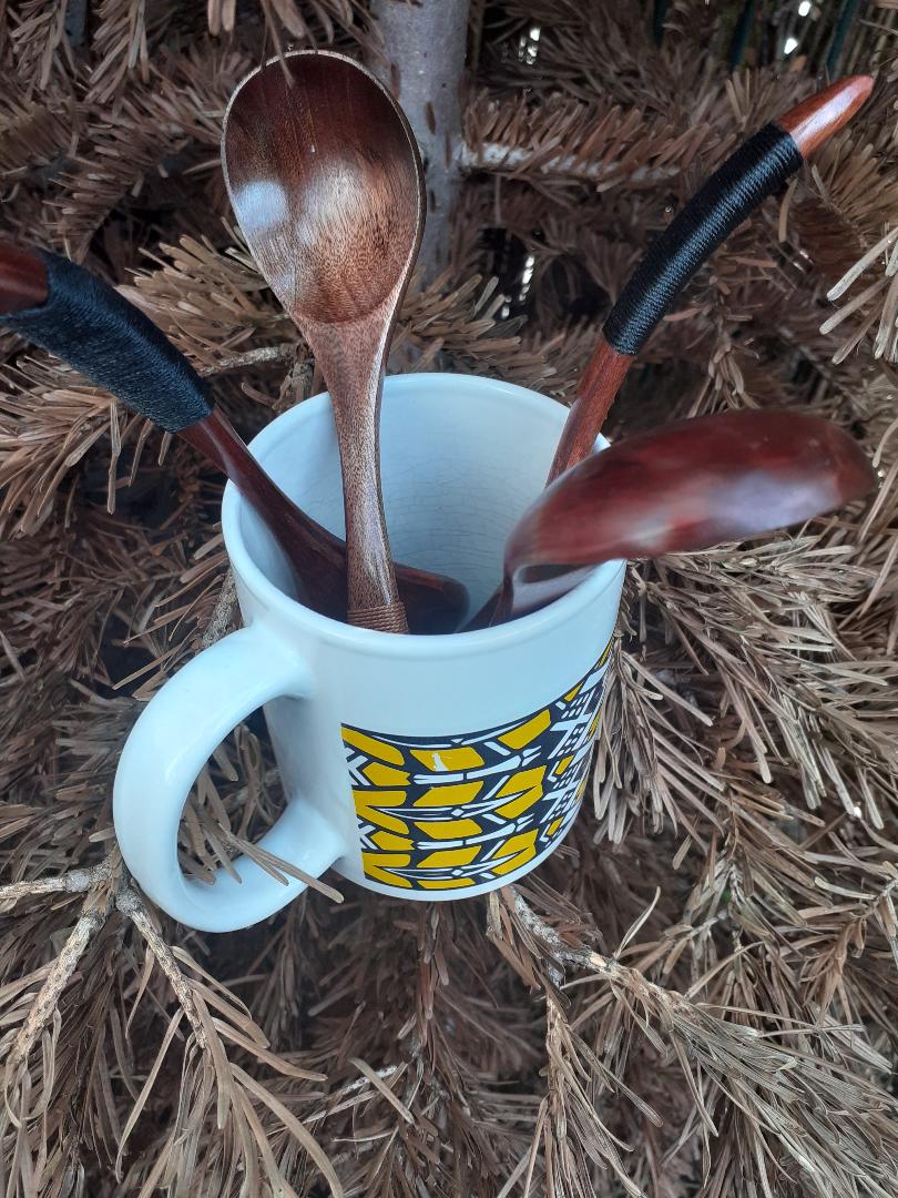 Cuillère à Dessert Duo en Bois
