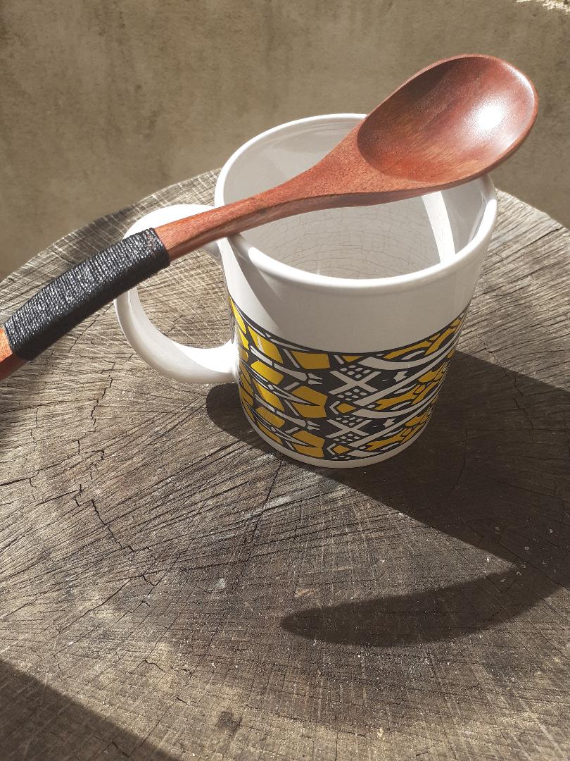 Cuillère à Dessert Duo en Bois