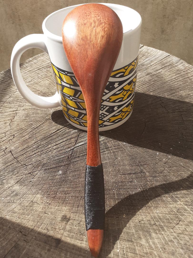 Cuillère à Dessert Duo en Bois
