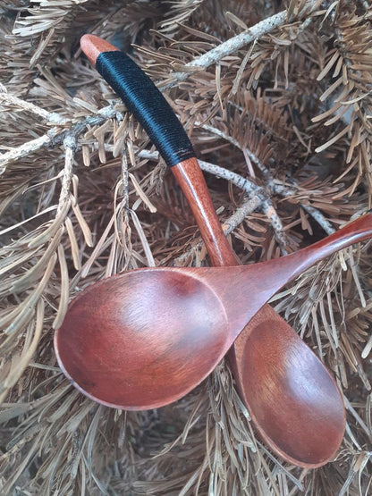 Cuillère à Dessert Duo en Bois