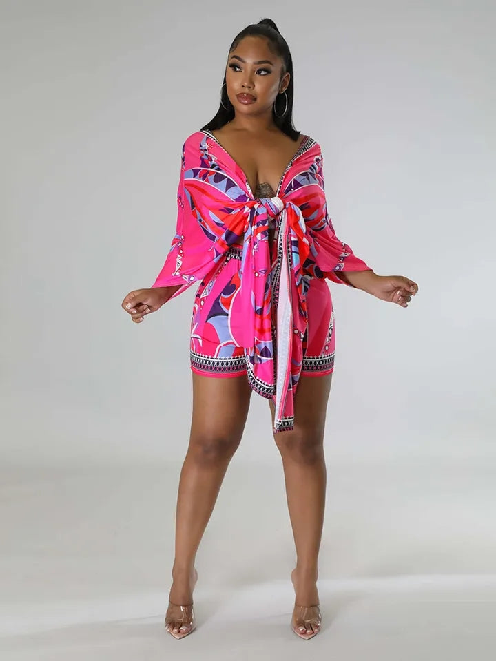 Pink Design: Shorty + Kimono