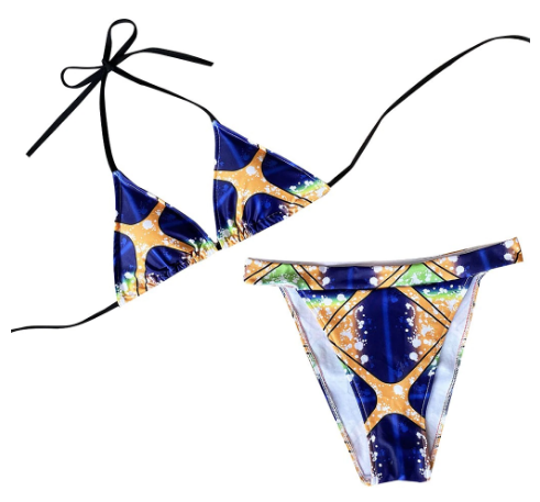 Le Flamboyant: Maillot de bain 2 pièces