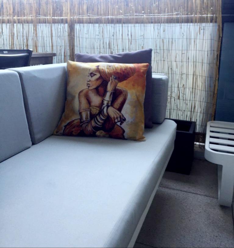 Taie de Coussin - Peluche Africa