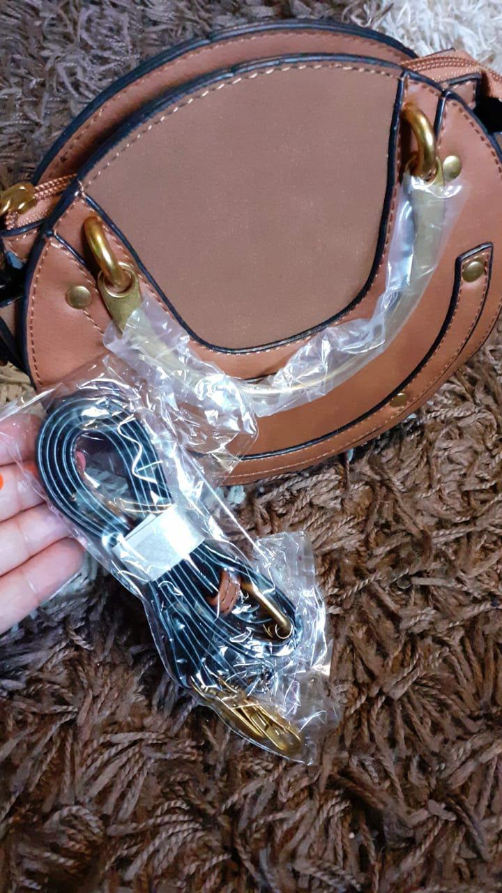 Sac Rond Marron