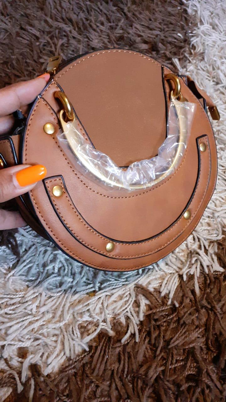 Sac Rond Marron